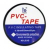 1pza Cinta negra aislante bjsj, 018mmx19mm para electricista / pvc tape / ro-20170