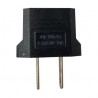 1pza Clavija convertidor adaptador europeo a americano 2.5/250v 10a / 41-13619 / X240 / 10893 / zjt-8104