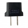 1pza Clavija convertidor adaptador europeo a americano 2.5/250v 10a / 41-13619 / X240 / 10893 / zjt-8104