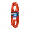 Extensión naranja outdoor indoor de uso rudo 15ft-5m con 3 contactos / eb-059 / chs05 / 5m / sjt-3