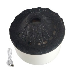 Humidificador de aromaterapia 260ml en forma de volcán / volcanic aromatherapy machine