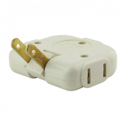 1pza Adaptador multicontacto triple sanelec tipo bisagre para corriente 1875 watts / 2498