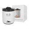 Humidificador con diseño de llama volcánica, 100x100x122mm / hx127b