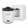 Humidificador con diseño de llama volcánica, 100x100x122mm / hx127b