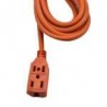 Extensión duplex naranja para uso rudo de 3 metros / 134