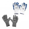 Par de guantes de poliéster con recubrimiento de látex, variedad de colores / size:10 / t088a