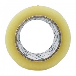 1pza Cinta transparente luvitape para empaque 48mm