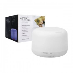 Humidificador difusor con luz led y temporizador hasta 3 horas / aroma diffuser