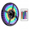 Tira led rgb de 5 metros con control y eliminador / d-2835 / zy-2835 / led-2835