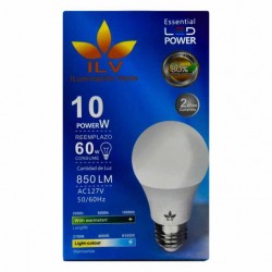 Foco bombilla led ilv de 10w con cantidad de luz 850lm / iluminación verde / v-401