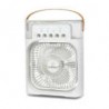 Mini ventilador aire acondicionado usb con función de humidificador, luz y capacidad para 600ml / clr.64