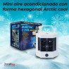 Mini aire acondicionado con forma hexagonal / arctic cool / gh4777