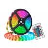 Tira de luces led rgb 5050, 7 metros + control / led.42.7