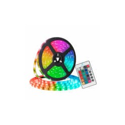 Tira de luz led rbg 5050 con control de 2 metros / led.42.2