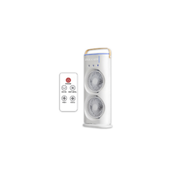 Ventilador de torre con base giratoria, humidificador y control remoto, variedad de colores