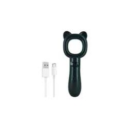 Ventilador portátil recargable de mano con diseño de orejitas, variedad de colores / mf-2