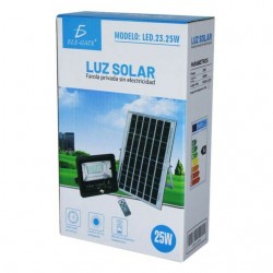 Reflector led 25w con panel solar led.23.25w / R854