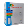 Ventilador de techo con lámpara led de luz regulable + control remoto, 23cm / ven213-lam