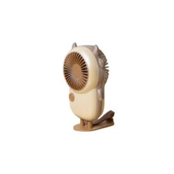Ventilador portátil recargable en forma de animal, con 3 velocidades y base, variedad de modelos y colores / mini fan / ym88195