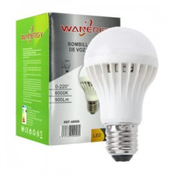 Foco bombilla led wanergy de control inteligente por voz y consumo de 9 watts / 40958