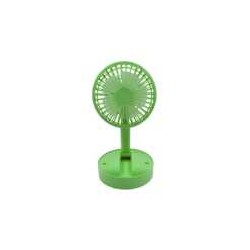 Mini ventilador redondo plegable con base para escritorio, variedad de colores / dd 5582