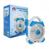 Ventilador redondo multifuncional heng lian con asa agarradera y lámpara led, variedad de colores / hl-ven3605r