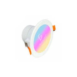 Lámpara plafón redondo inteligente wi-fi ele-gate con luz led rgb / led.sl