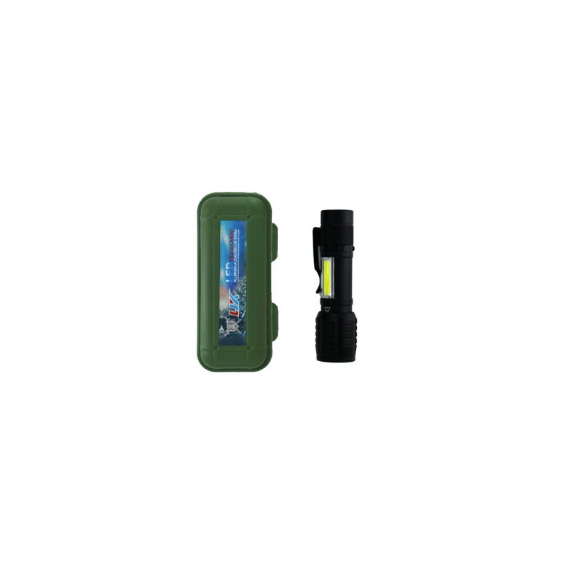 Linterna recargable chica con luz ultravioleta ljk cd-808-434