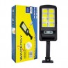 Lámpara solar suburbana wanergy luz led fría con protección ip65, consumo de 48 watts y control remoto