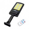 Lámpara solar suburbana wanergy luz led fría con protección ip65, consumo de 48 watts y control remoto