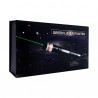 Apuntador puntero láser color verde con cargador de batería y llaves de seguridad / laser L-303 / green laser pointer / 111a