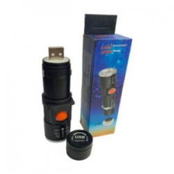 Lámpara led recargable por usb, con ángulo de luz ajustable / 10088