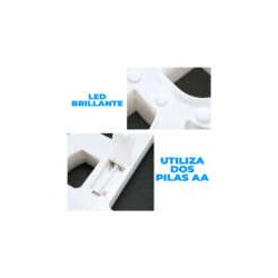 Lámpara decorativa 3D ele-gate en forma de número seis con luz led cálida / led.54.6