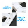 Lámpara decorativa 3D ele-gate en forma de número siete con luz led cálida / led.54.7