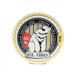 1pza Lata con grasa para calzado en color neutro, 90g / el oso / 8084a