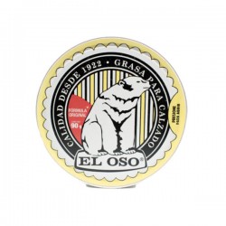 1pza Lata con grasa para calzado en color neutro, 90g / el oso / 8084a