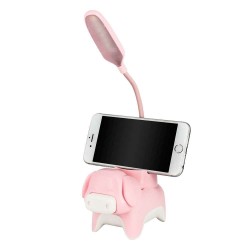 Lámpara con base de animalito y portalapices led154