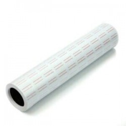 Paquete con 10 rollos de etiquetas xinshiji zheng hao para etiquetadora manual de precios, variedad de colores / xsj-500 / sh-1 