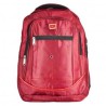 Mochila grande lisa de 3 compartimentos y placa lml, variedad de colores / R0X60