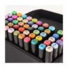 Estuche con 30 marcadores plumones touch con doble punta de colores / 30pcs / 11370 / b115