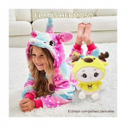 Muñeca de peluche con traje de venado, 25cm, variedad de colores / fc.2027.25cm/peluche reno/peluche cuernos