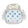 Mochila infantil tornasol con 2 compartimientos, moño, alas y lentejuelas, variedad de colores / a-3068