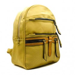 Mochila mediana de 5 compartimentos para dama, variedad de colores / lk-409