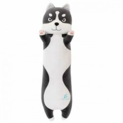 Peluche alargado en forma de perro husky jug.bz10.110cm