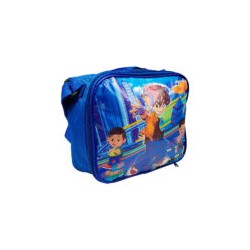 Set mochila lonchera infantil con diseño + tupper y botella pequeña de plástico / bg53503