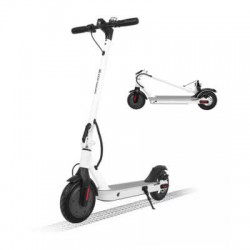 Scooter eléctrico de color blanco o negro, recargable con velocidad de 25km/h 1105x155x530mm / pop shope / scooter. p1