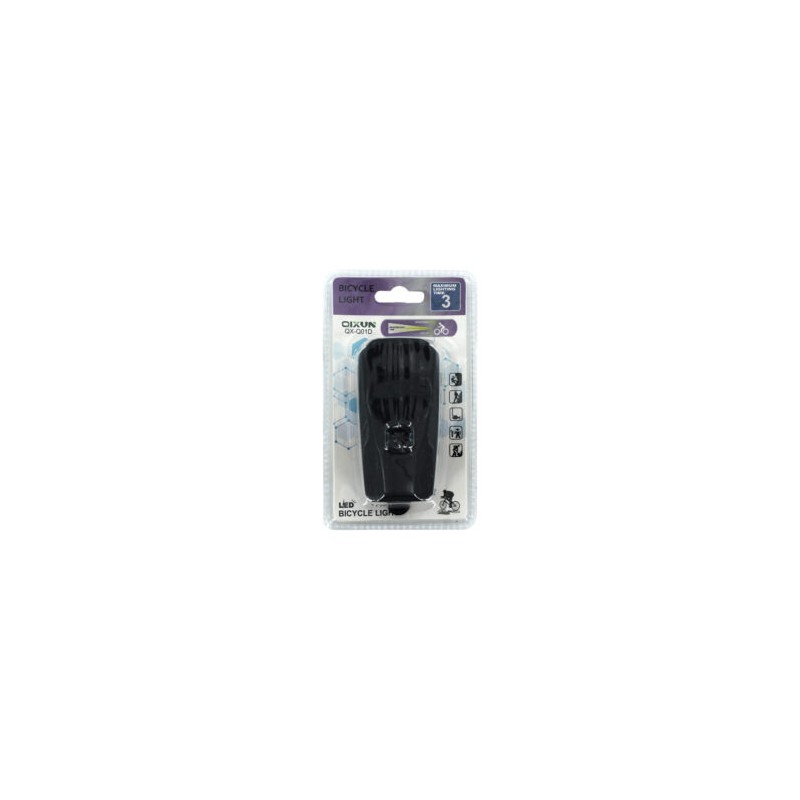 Lámpara led recargable ajustable para bicicleta / qx-q01d / hl-sen9607 / hl-sen9605