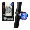 Lámpara circular trasera luz led de advertencia para bicicleta con modos intercambiables / 0113
