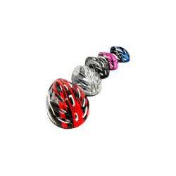 Casco de seguridad para ciclismo o scooter con diseño aerodinámico, variedad de colores