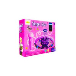 Micrófono infantil de juguete con conexión a mp3 / singer star / kh262142